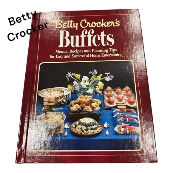 Vintage Betty Crocker's Buffets Cookbook 1984 - Picture 1 of 12